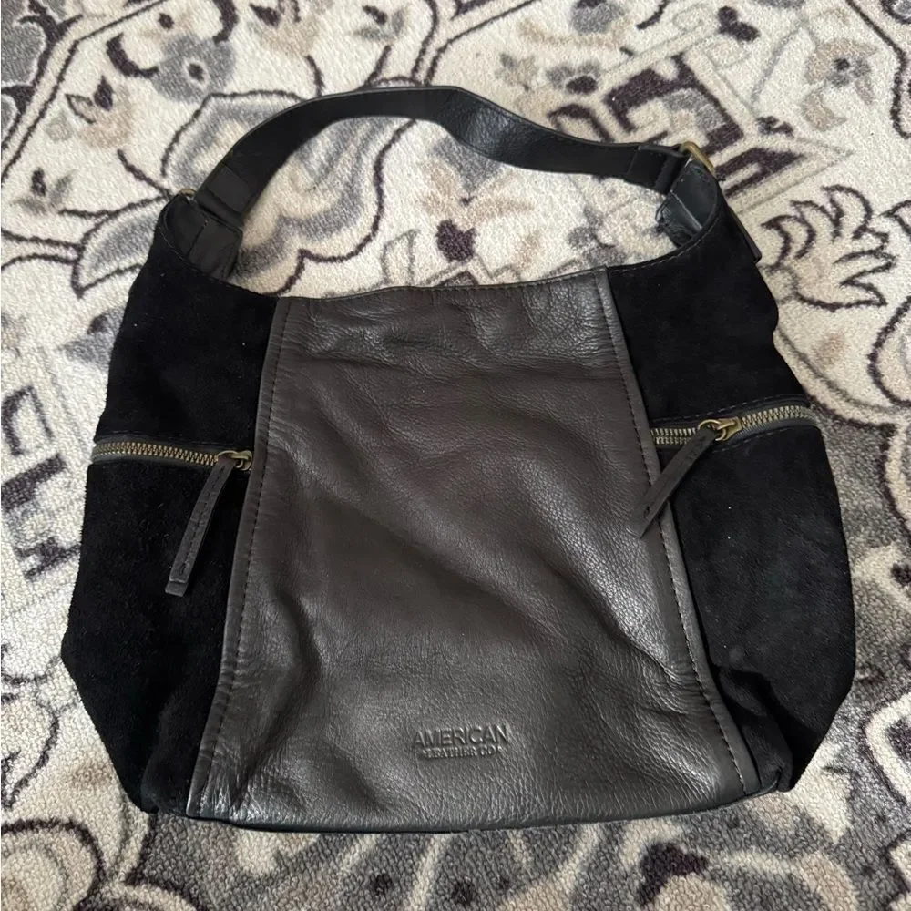 American Eagle Outfitters Black Leather Bag